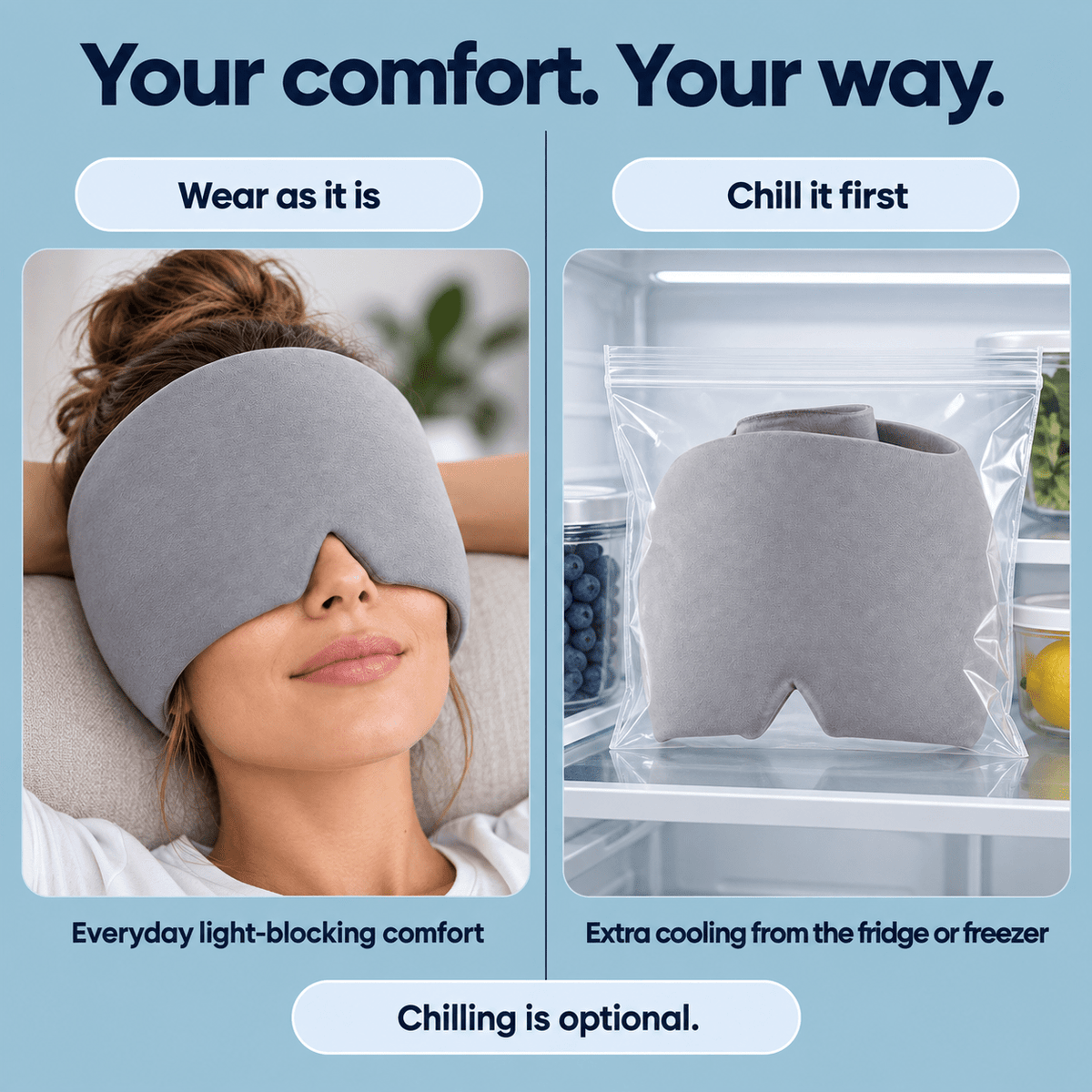 CryoHalo™ Cooling Mask - SOMNIA