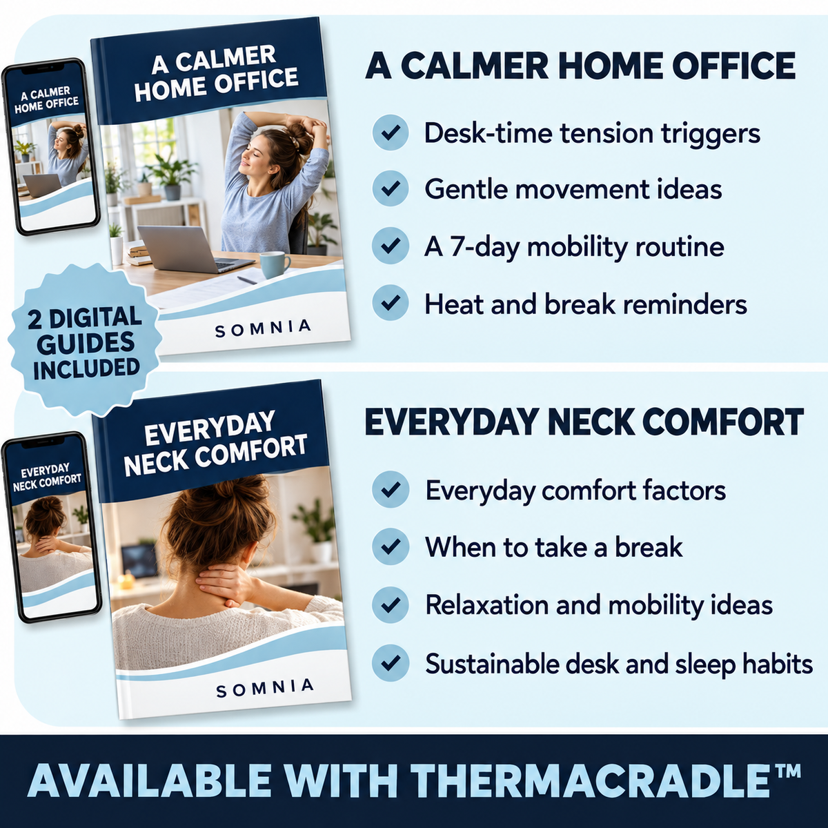 ThermaCradle™ Neck Release Pillow