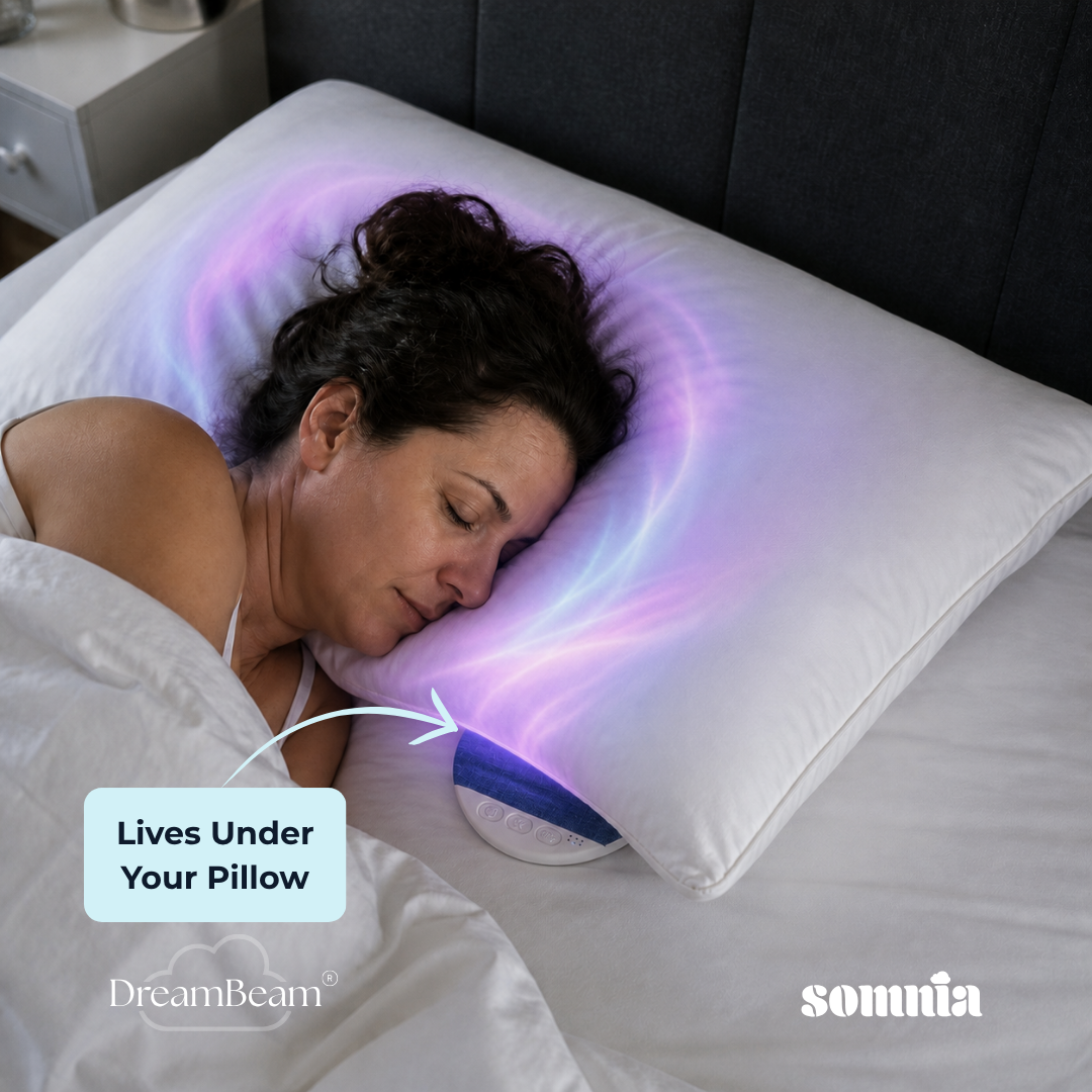 DreamBeam™ Pillow Speaker | Grey Timer Display