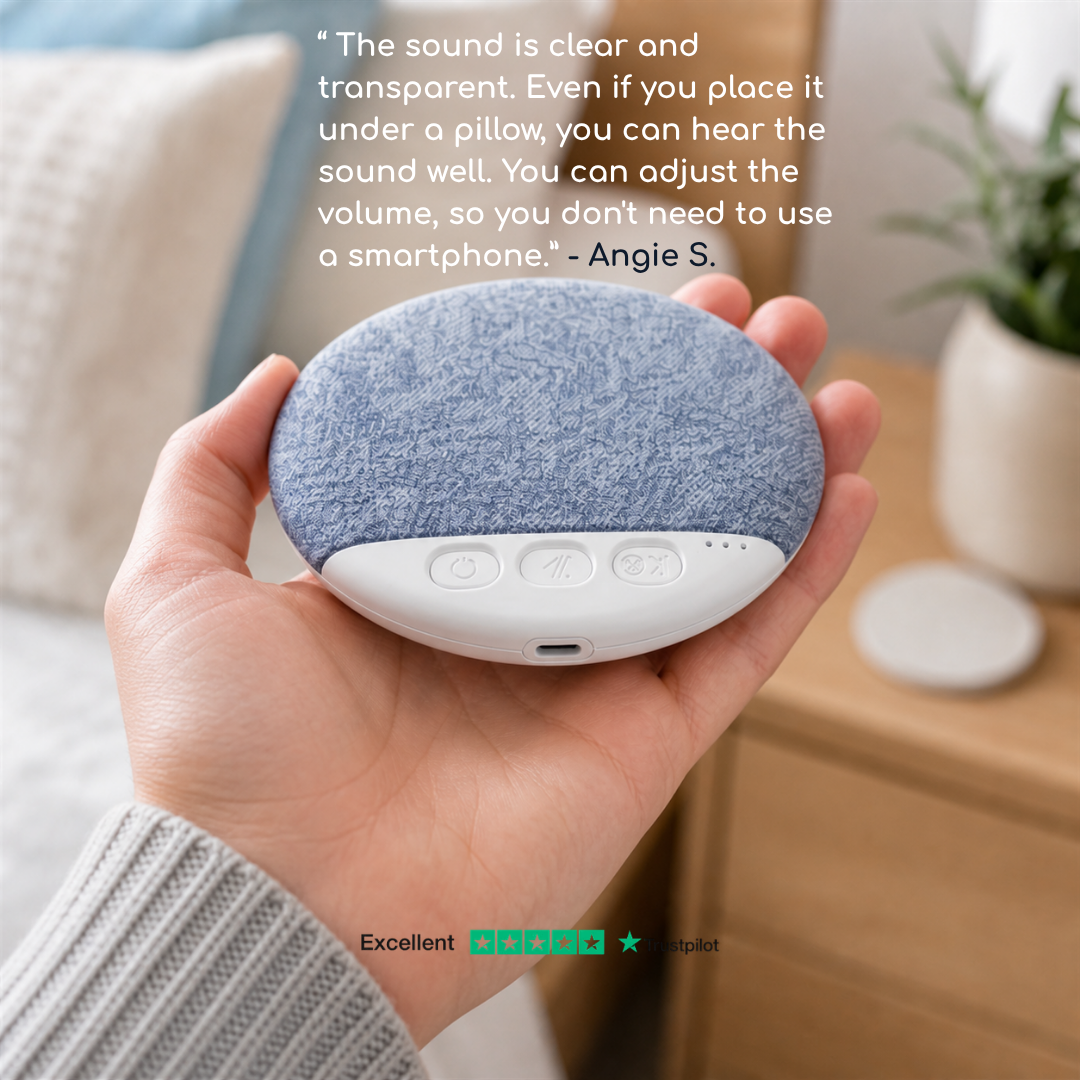 DreamBeam™ Pillow Speaker | Blue Timer