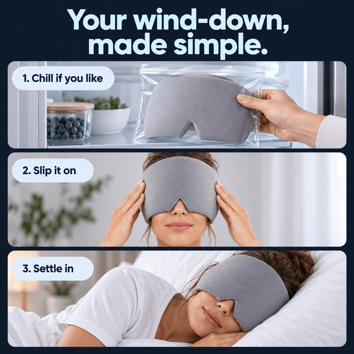 CryoHalo™ Cooling Mask - SOMNIA