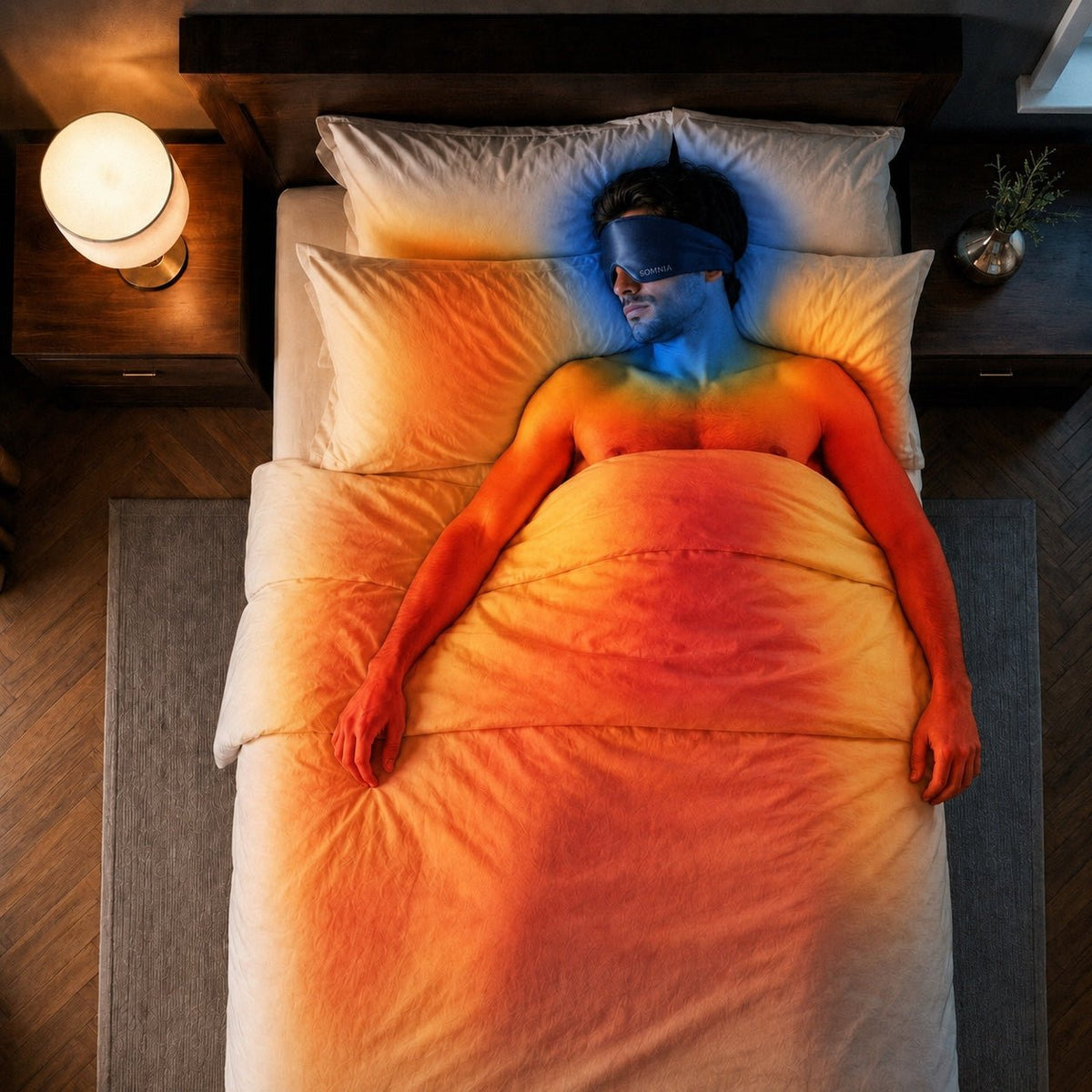CryoHalo™ Silk Cooling Sleep Mask - SOMNIA