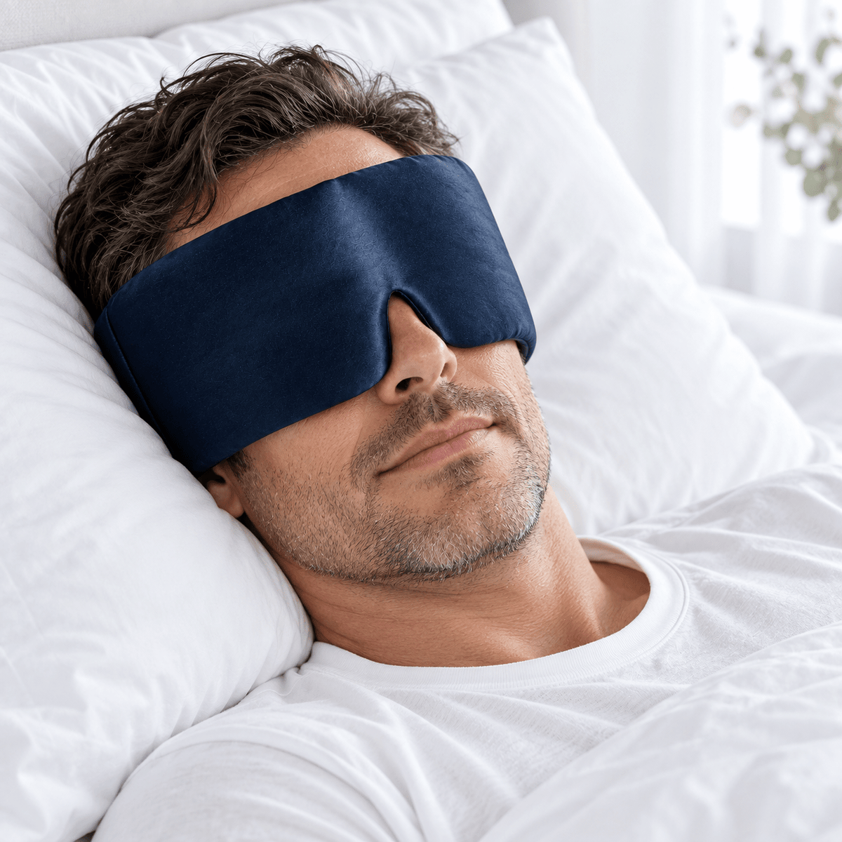 Daytime rest with the DreamHalo sleep mask