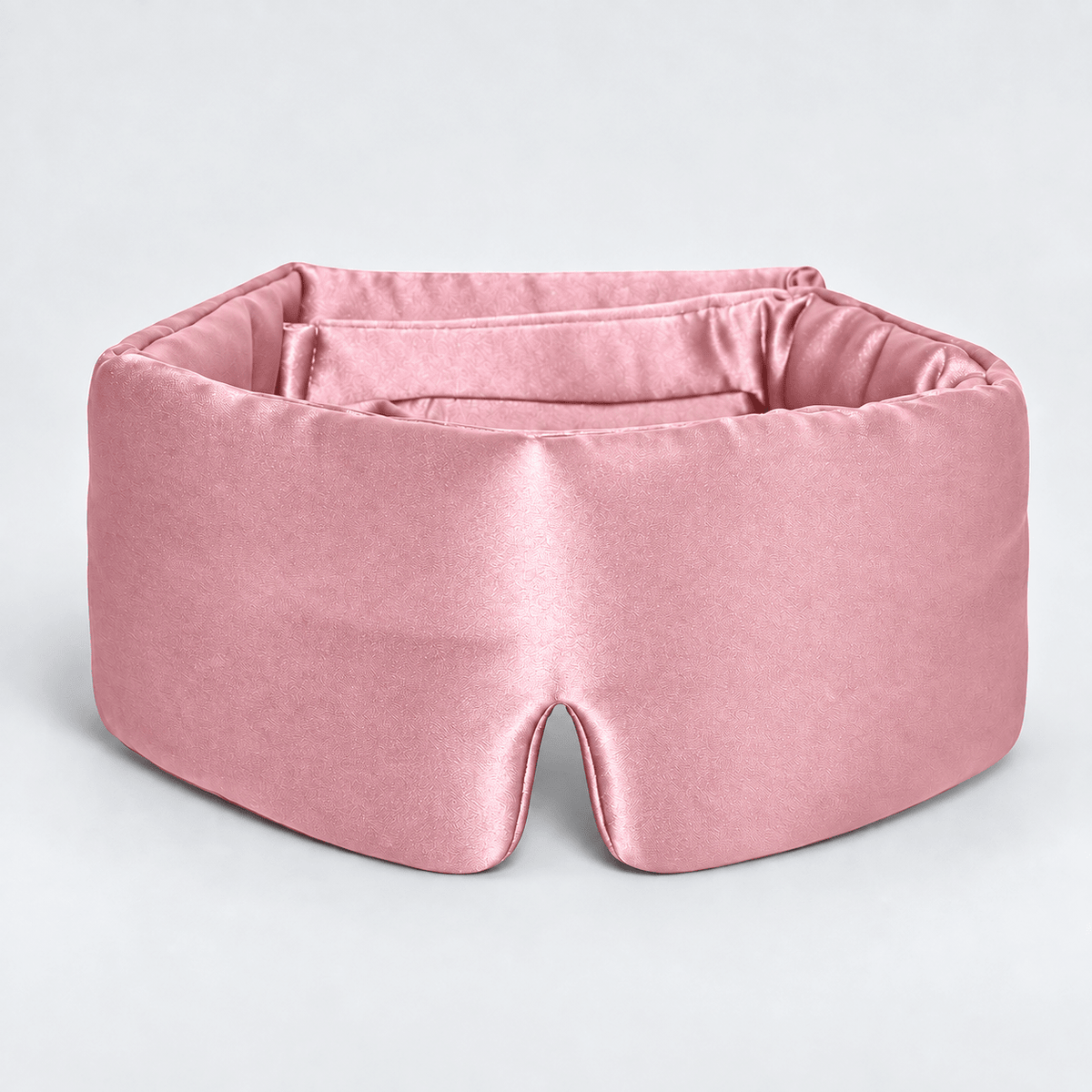 DreamHalo silk sleep mask in pink