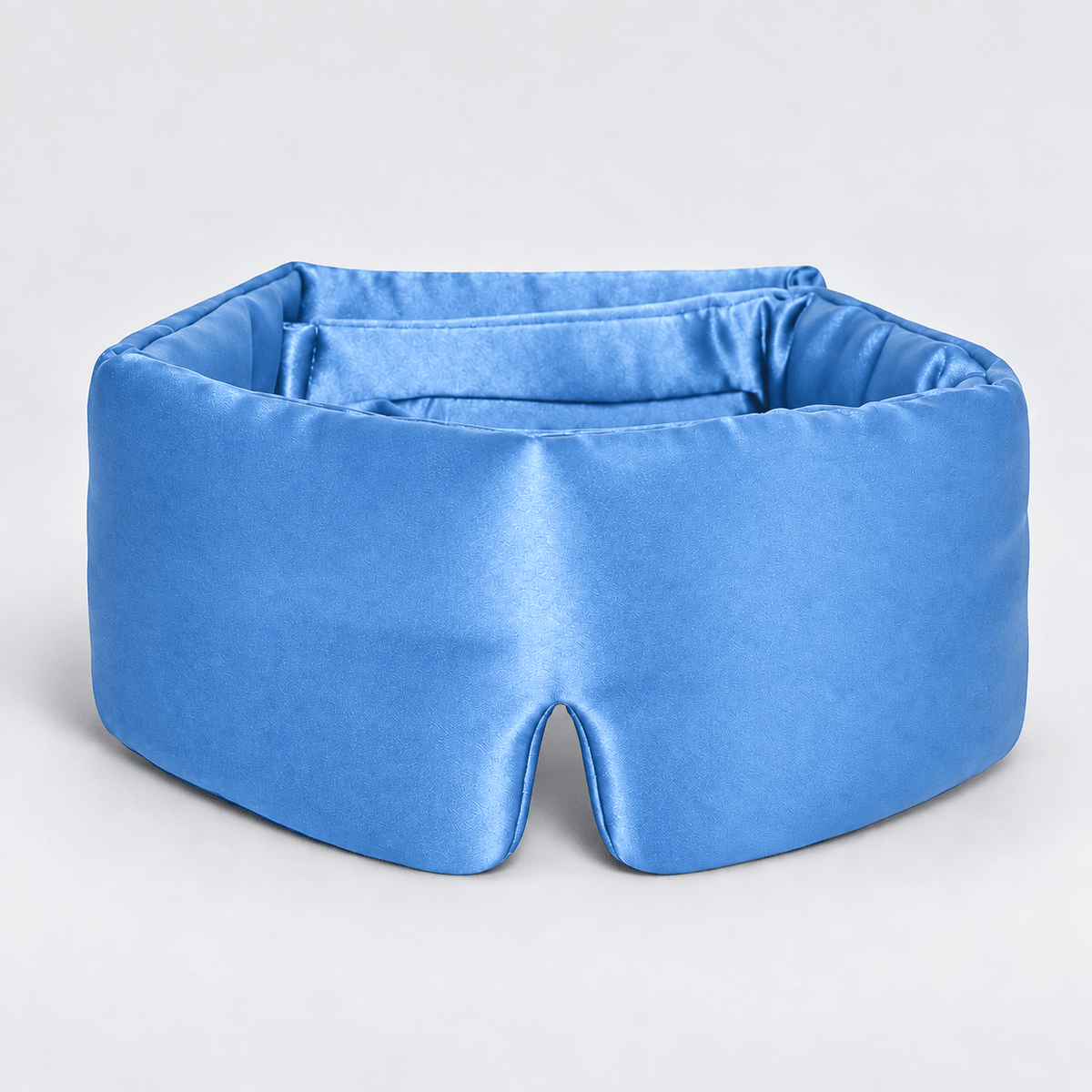 DreamHalo silk sleep mask in blue