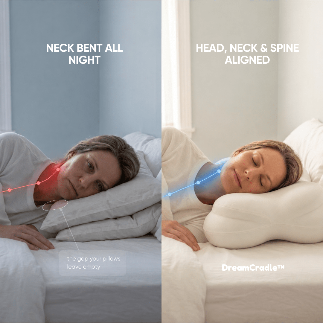 DreamCradle™ Memory Foam Pillow - SOMNIA