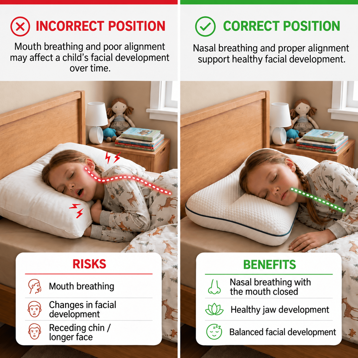 Kradle™ - Pillow for Kids - SOMNIA