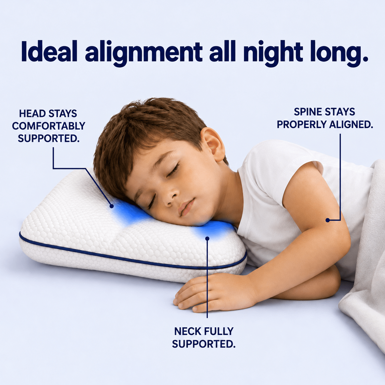 Kradle™ - Pillow for Kids - SOMNIA