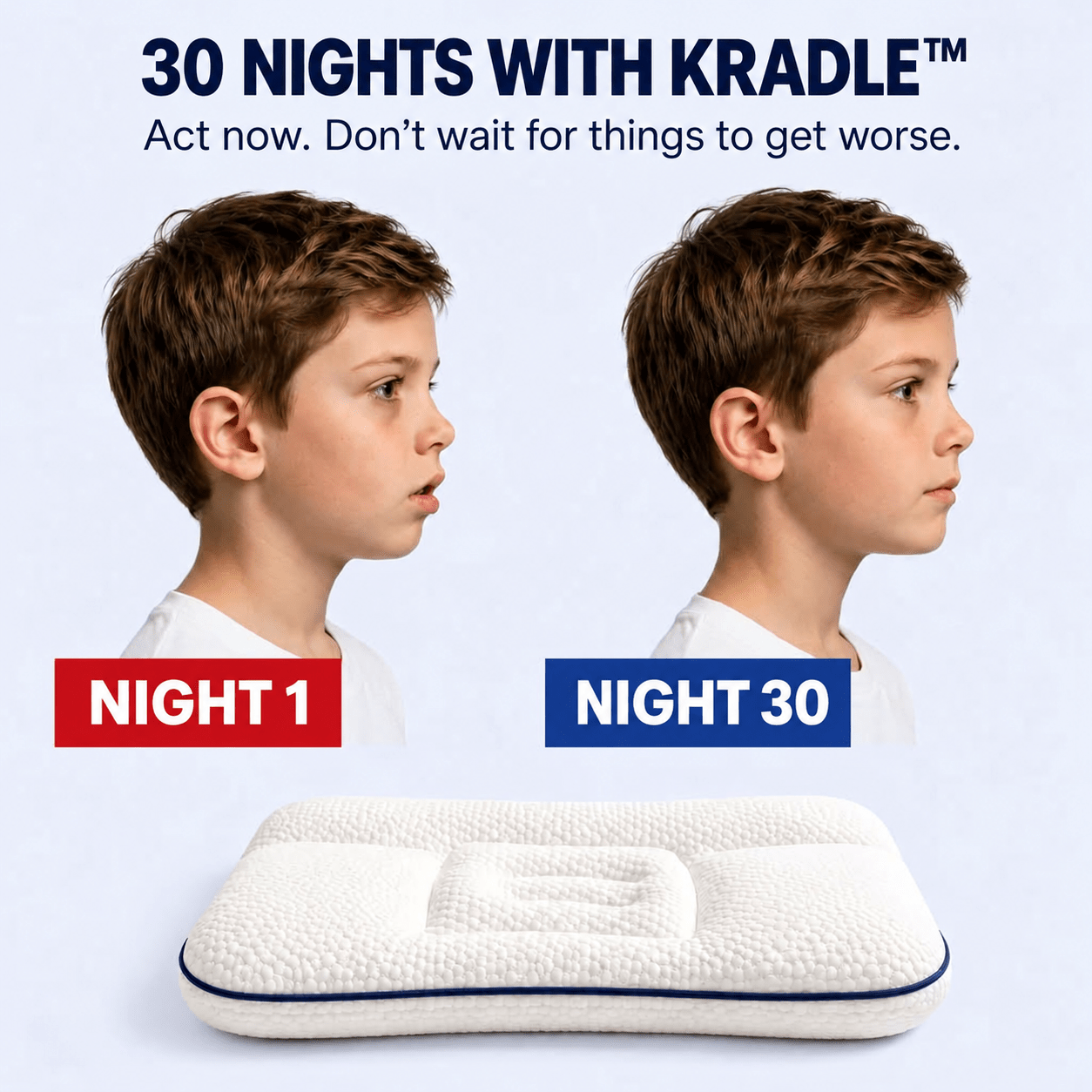 Kradle™ - Pillow for Kids - SOMNIA