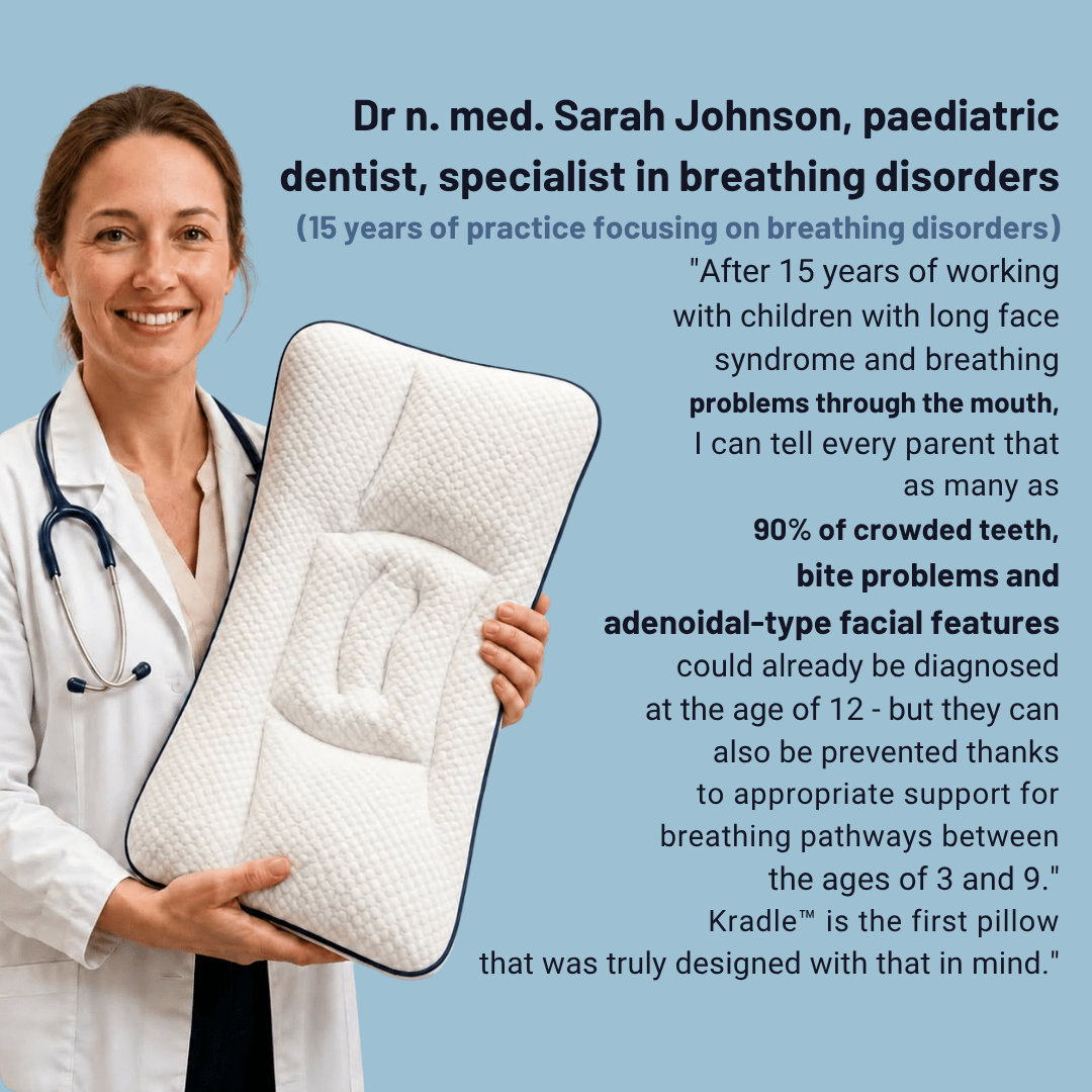 Kradle™ - Pillow for Kids - SOMNIA